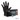 Aurelia Bold  Black Nitrile Exam Gloves - 6 Mil Finger Thickness