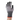 Black PU Coated Gloves, Cut Level 4 - 12Pr / Bag