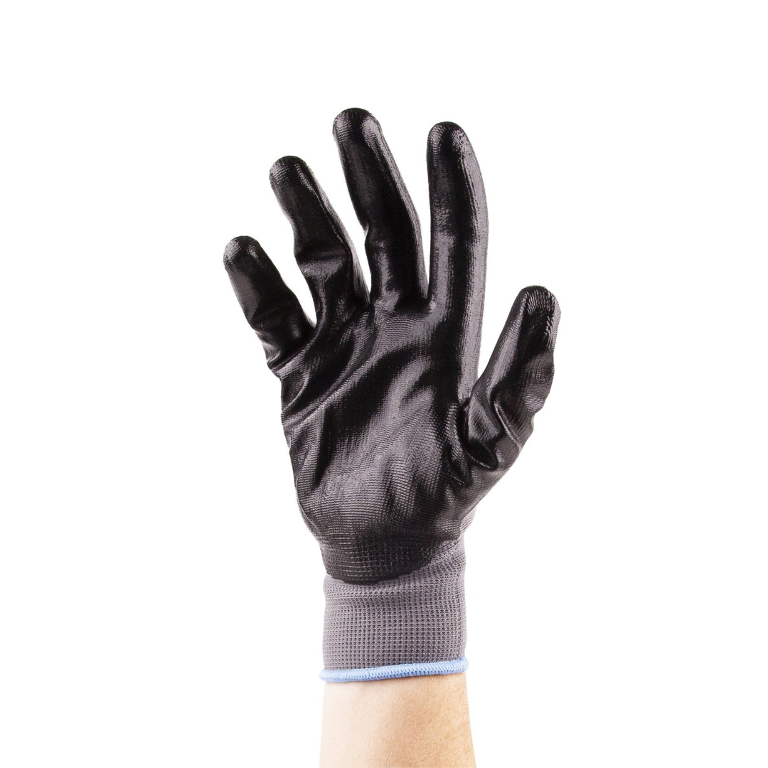 Black nylon gloves deals