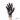Nitrile Coated Nylon Glove, Black, 12 Pr/Bag