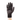 PU Coated Nylon Gloves, Black, 12 Pr/ Bag