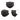 ASTM Level 2 Black Mask - Box of 50 (Made in Canada)
