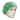 Green Bouffant Caps - Pleated, Breathable Non-Woven Polypropylene, Latex-Free (21"/24"/28")