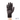 PU Coated Nylon Gloves, Black, 12 Pr/ Bag