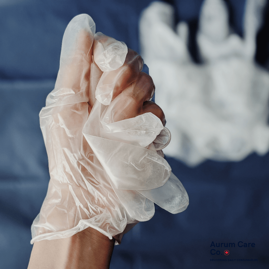 Vinyl best sale exam gloves